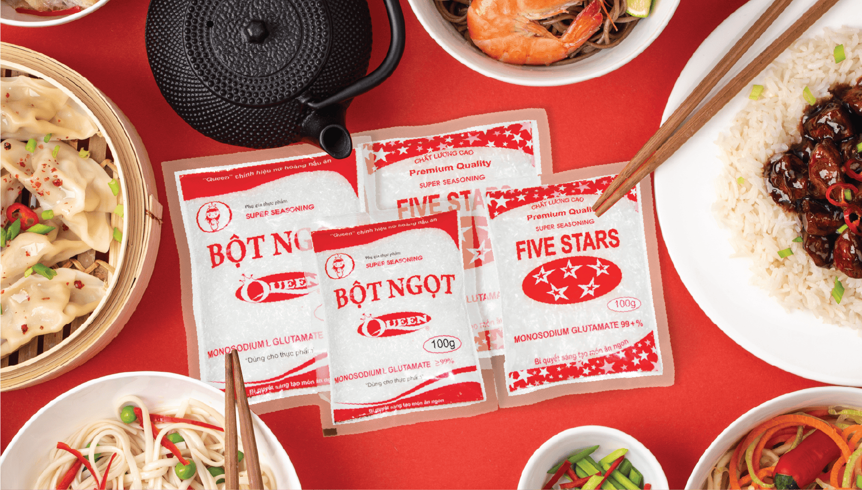 Bột ngọt Queen 454g